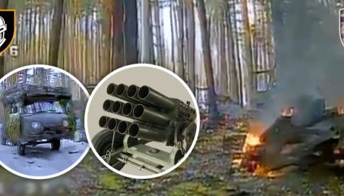 Залізні птахи Західної України знищили російський склад боєприпасів та унікальну техніку