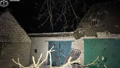 Фото з місць обстрілів Чугуївщини уночі 27 січня