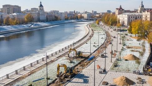 Нова пішохідна зона на березі Харкова: масштабний проект реконструкції Лопанської набережної