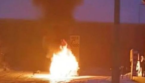 В Харкові сталося загоряння автомобіля на газовій заправці