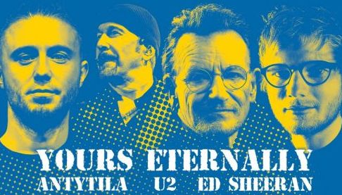 U2 та ‘Хартія’ представили кліп в підтримку українських захисників