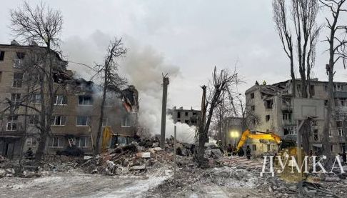 В Харкові завдано ракетного удару: пошкоджені житлові будинки та навчальний заклад