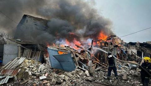 В Чугуївській Області Була Атака Дроном на Житловий Сектор