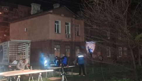 Пошкодження будинків в Основ’янському районі Харкова