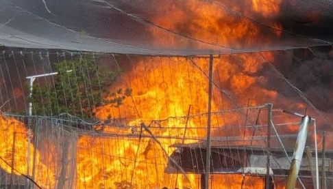 У Золочеві зруйновано АЗГС після атаки дронів