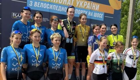 Харківські велосипедистки здобули бронзу на чемпіонаті України